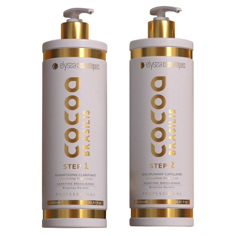 Brasilianische Haarglättung Elyssa Cosmétique Cocoa Brasilis 2x1L