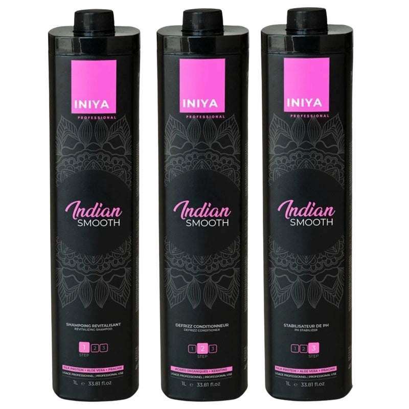 Indische Haarglättung Iniya Indian Smooth 3x1L