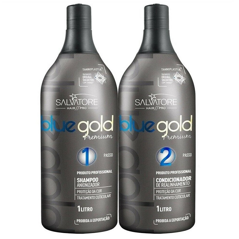Salvatore blue Gold Keratin Glättungen