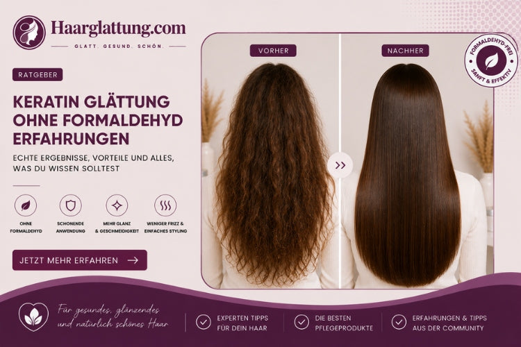 Keratin Glättung ohne Formaldehyd Erfahrungen