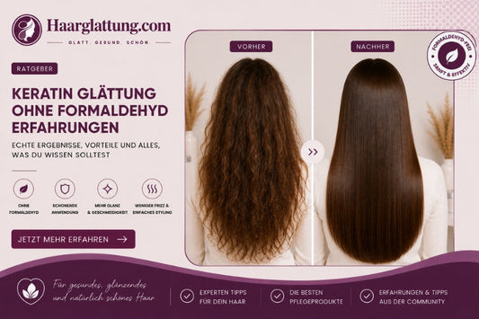 Keratin Glättung ohne Formaldehyd Erfahrungen