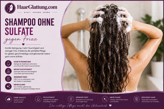Shampoo ohne Sulfate gegen Frizz
