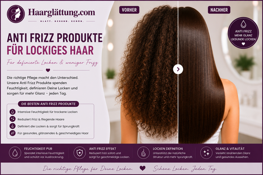 Anti Frizz Produkte für lockiges Haar