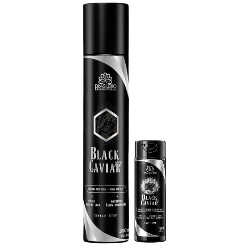 Brasileiro Black Caviar Keratin Glättung