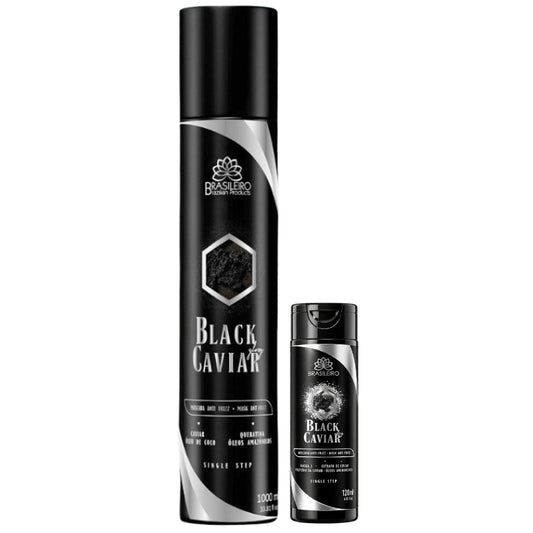 Brasileiro Black Caviar Keratin Glättung