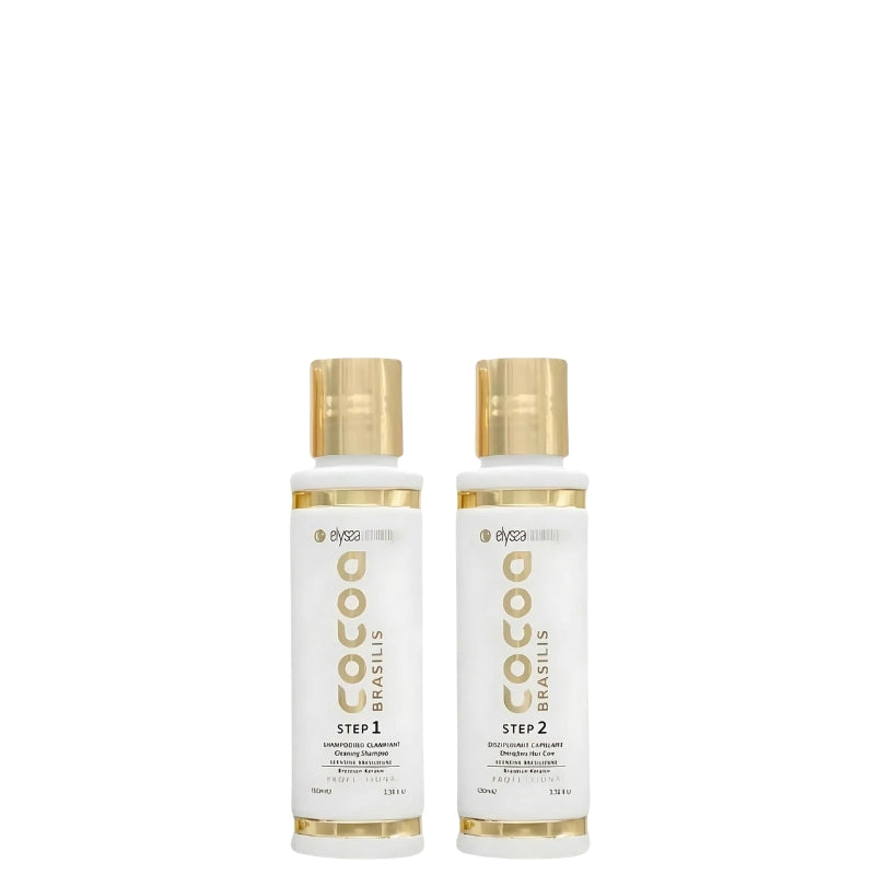 Brasilianische Haarglättung Elyssa Cosmétique Cocoa Brasilis 2x100ml