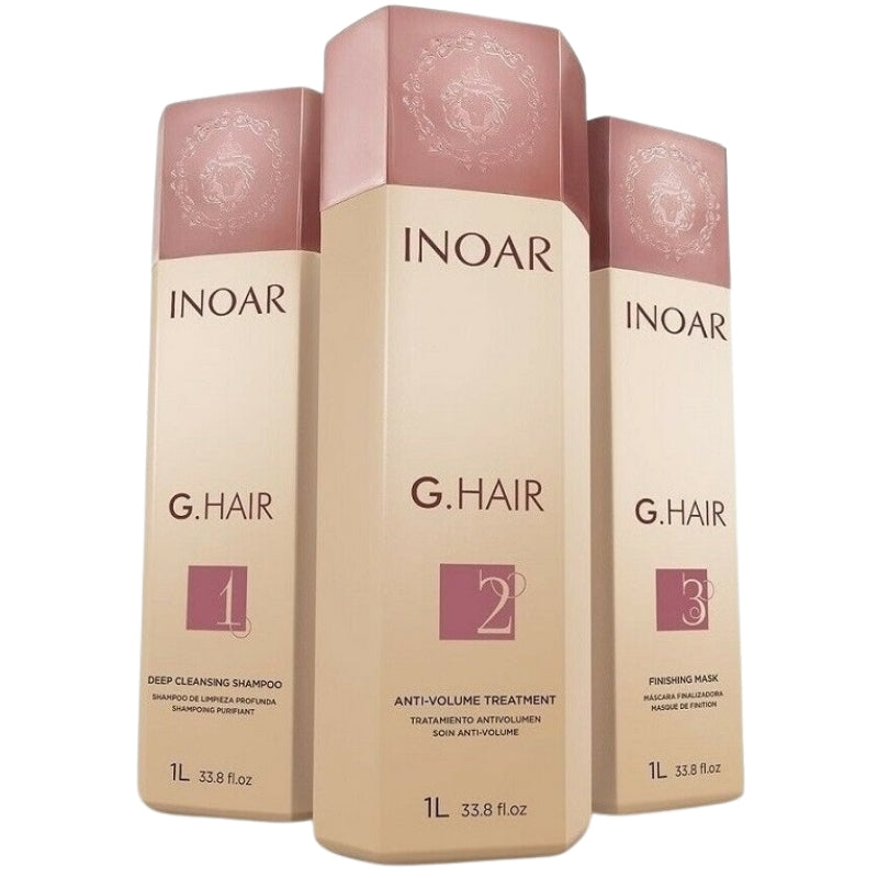 Brasilianische Haarglättung Inoar GHair 3x1L