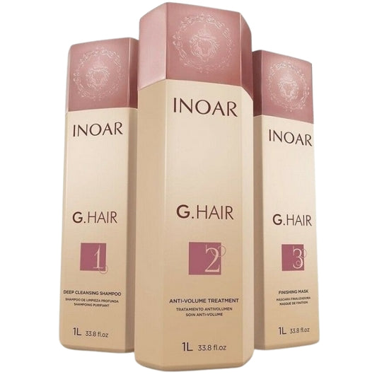Brasilianische Haarglättung Inoar GHair 3x1L