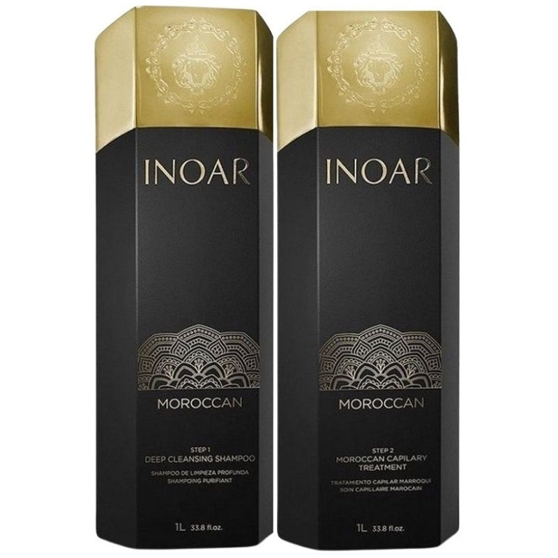 Brasilianische Haarglättung Inoar Marroquino 2x1L