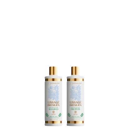 Brasilianische Haarglättung KeraGlow 2x200ml