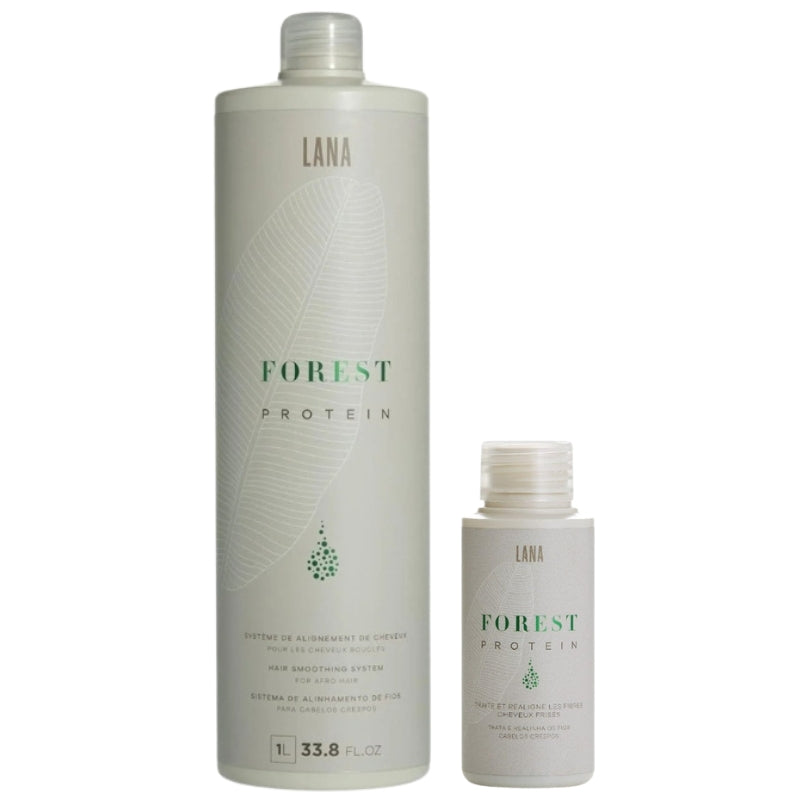 Brasilianische Haarglättung Lana Brasiles Forest Protein