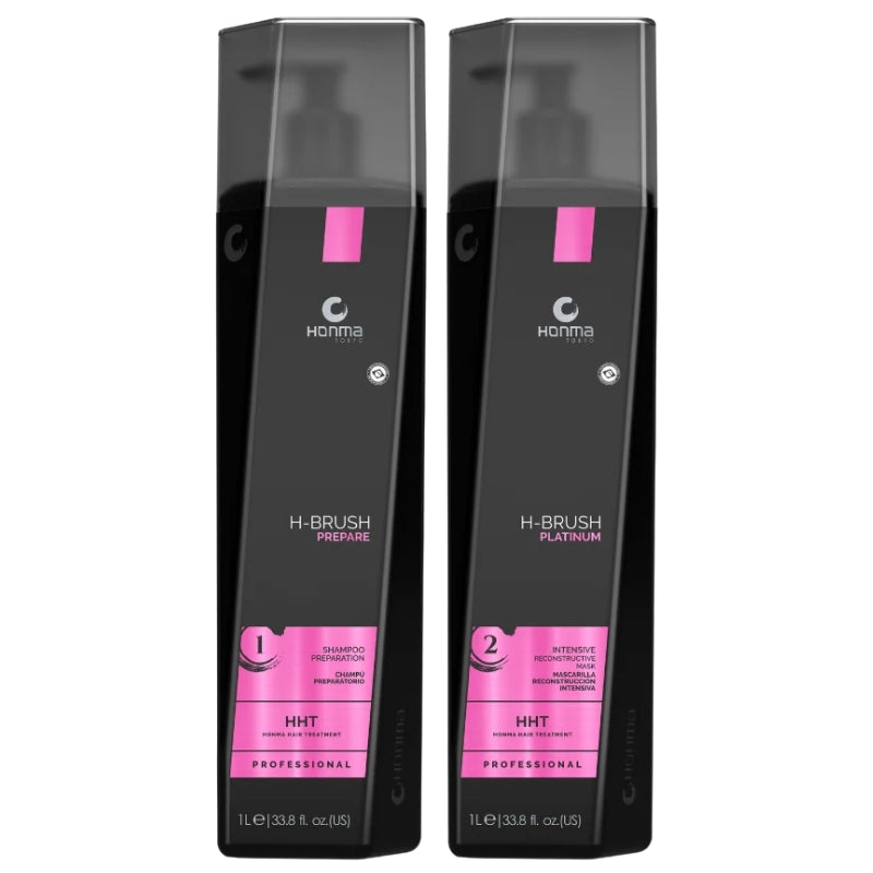 Brasilianische Keratin Honma Tokyo H-Brush 2x1L