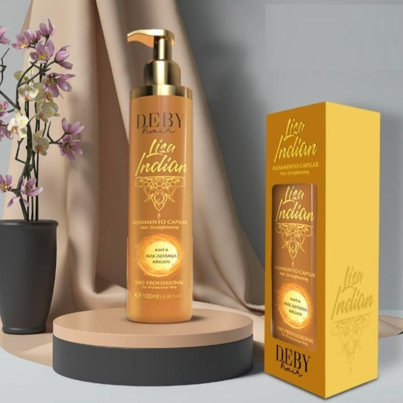 Indisches Glättungssystem Deby Hair Lisa Indian 120ml