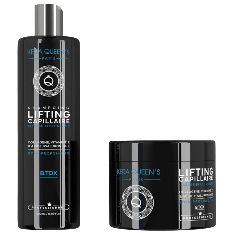 Haarpflege Kera Queen's Hyaluronsäure Hair Lifting Set 500ml + 500ml