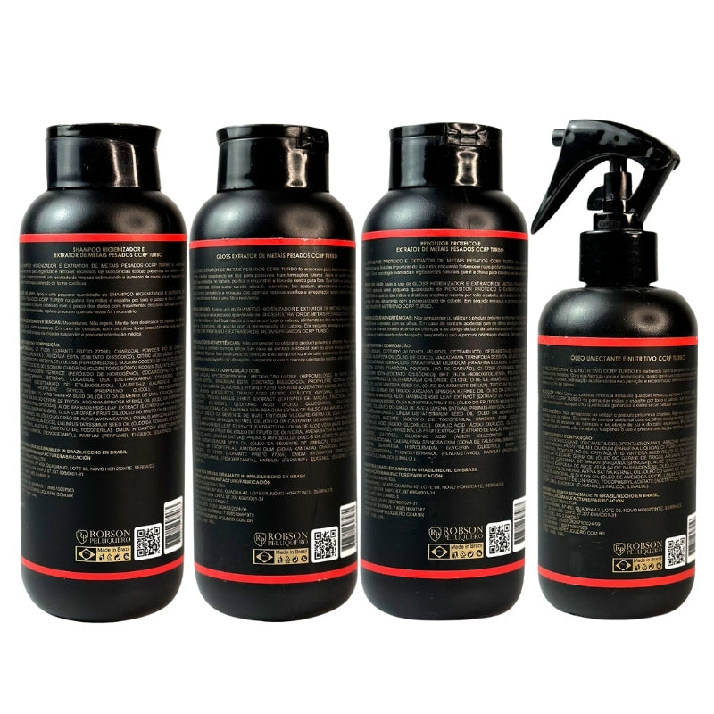 Haarpflege Robson Peluquero CCRP Turbo 3x500ml+100ml