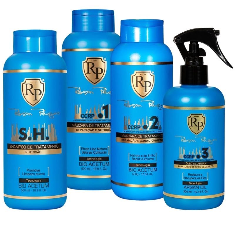 Haarpflege Set CCRP von Robson Peluquero 3x500ml+250ml