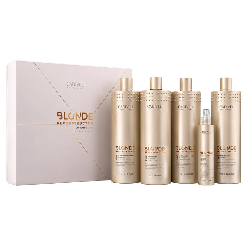 Haarrekonstruktionsset Für Blondes Haar Cadiveu Blonde Reconstructor 3