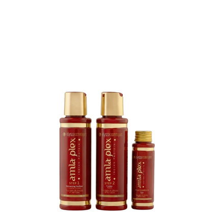 Indische Haarglättung Elyssa Cosmetics Amla Plex 2x100ml + 30ml Pca
