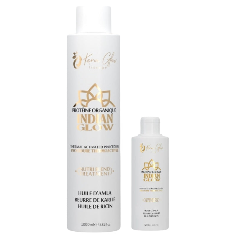Indische Haarglättung KeraGlow Blonds