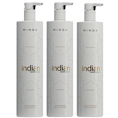 Indische Haarglättung Minoa Indian Health Source 3x1L