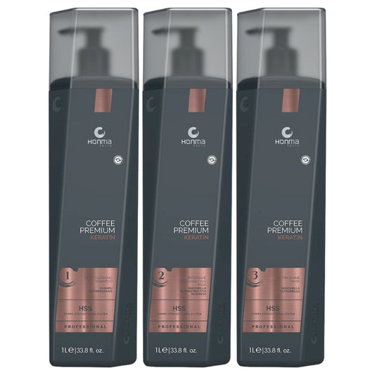 Japanische Keratin Honma Tokyo Coffee Premium 3x1L