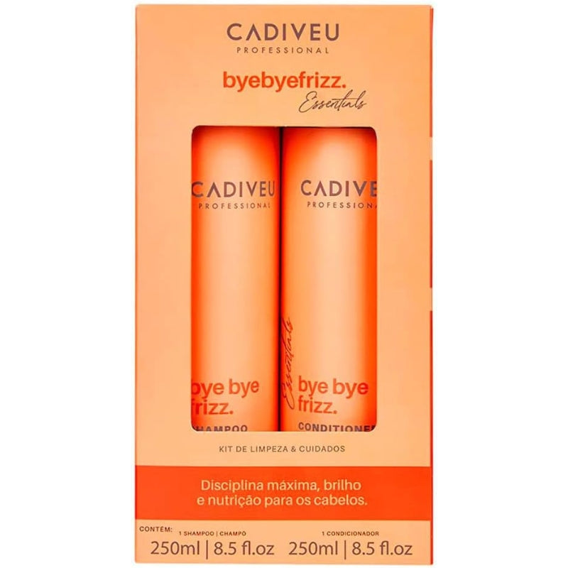 Kit Ohne Sulfate Cadiveu ByeByeFrizz 250m Shampoo + 250ml Conditoner