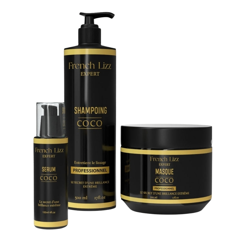 Kit Ohne Sulfate French Lizz Coco 2x500ml+100ml