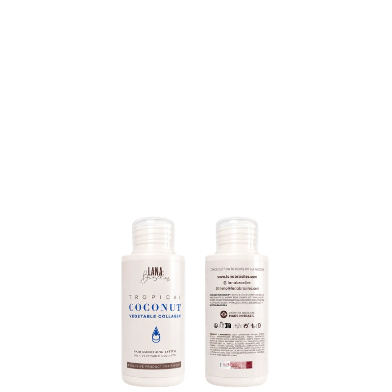 Organische Haarglättung Lana Brasiles Tropical Coconut