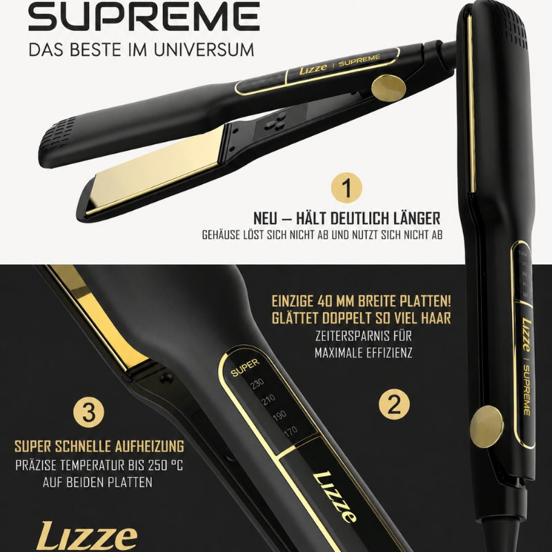 Lizze Extreme Supreme Titanium 252°C | Profi Glätteisen 4 cm 3