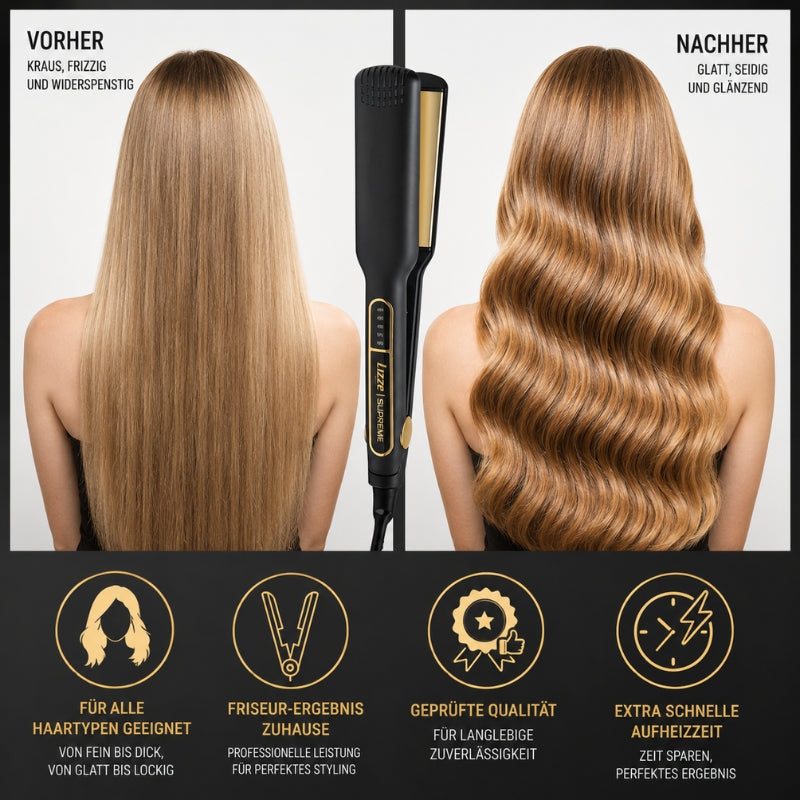 Lizze Extreme Supreme Titanium 252°C | Profi Glätteisen 4 cm 9