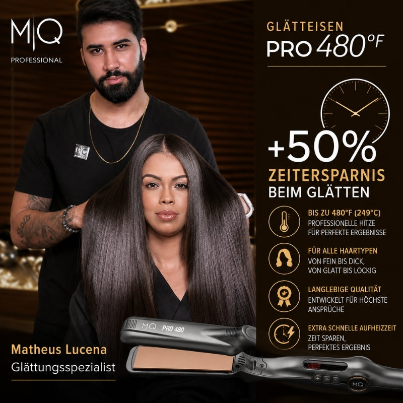 MQ Pro 480 Titanium Glätteisen 7
