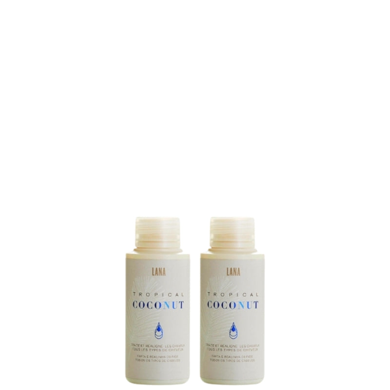 Organische Haarglättung Lana Brasiles Tropical Coconut 2x100ml