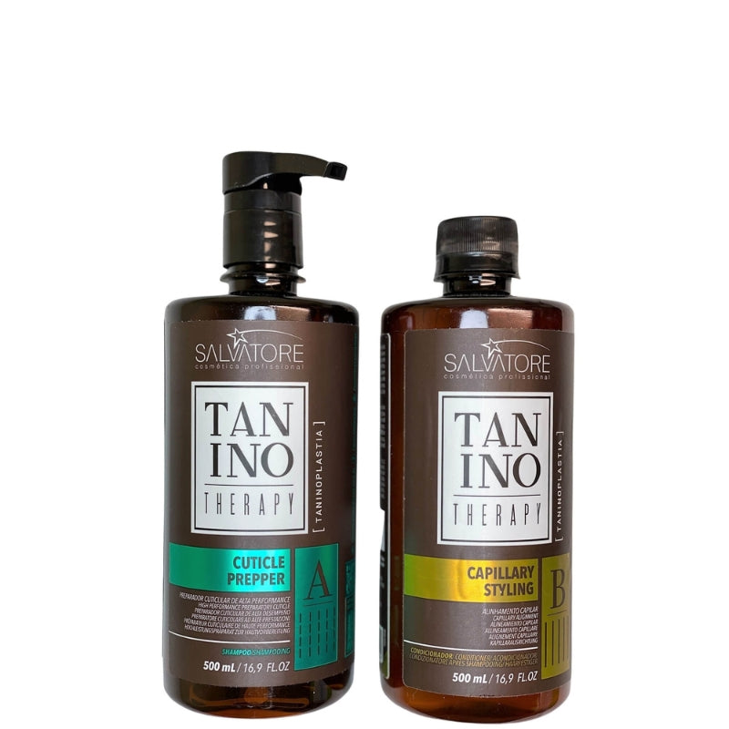 Salvatore Tanino Therapy Haarglättung 2x500ml