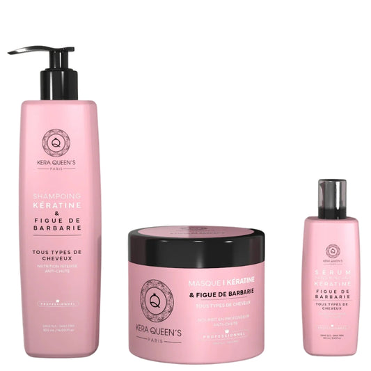Sulfatfreies Set Kera Queen's Feigenkaktus Shampoo Maske Serum