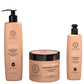 Sulfatfreies Set Kera Queen's Macadamiaöl Shampoo 500ml Maske 500ml Leave In 100ml
