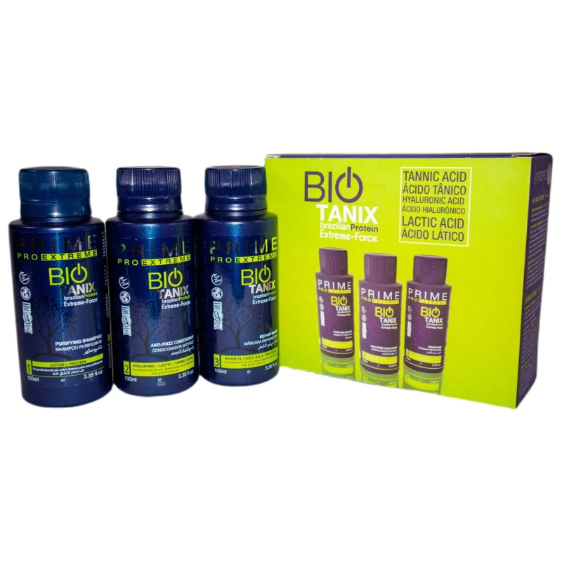 Tanino Haarglättung Prime Pro Extreme Bio Tanix 3x100ml