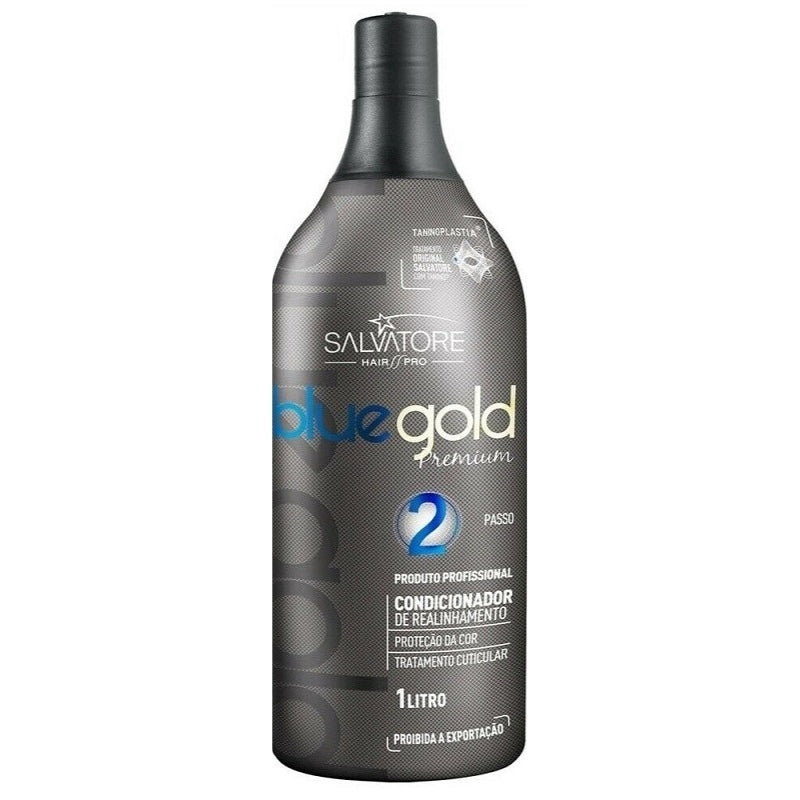 Tanino Haarglättung Salvatore blue Gold 1L step 2