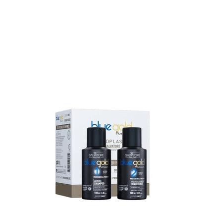 Tanino Haarglättung Salvatore blue Gold 2x100ml